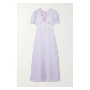 TVF for DVF maxi chiffon dress